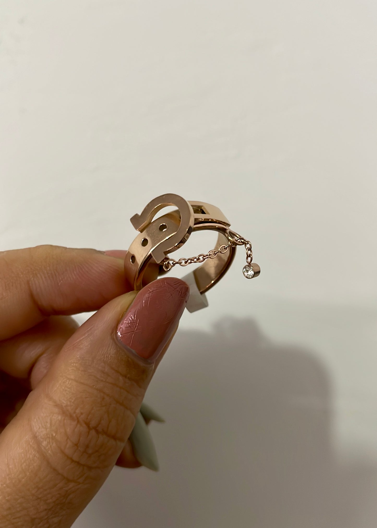Chain belt ring