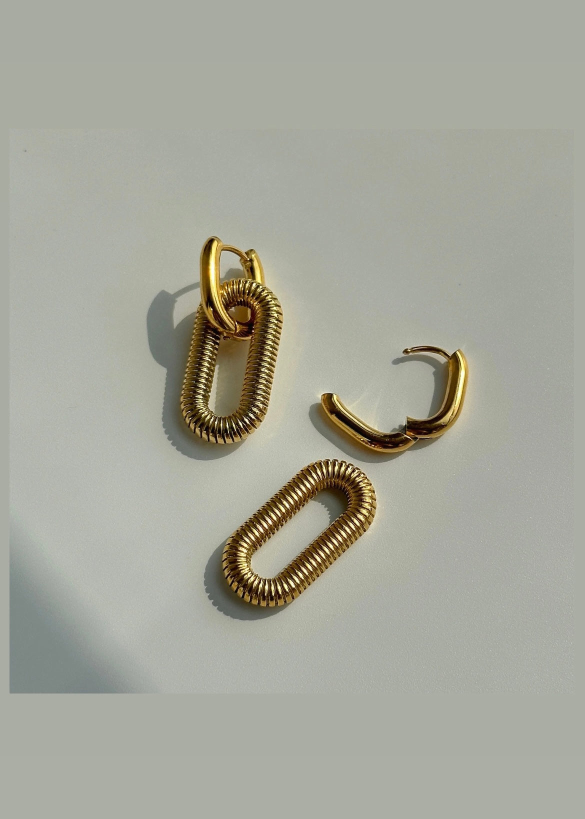 Duo luxe hoops