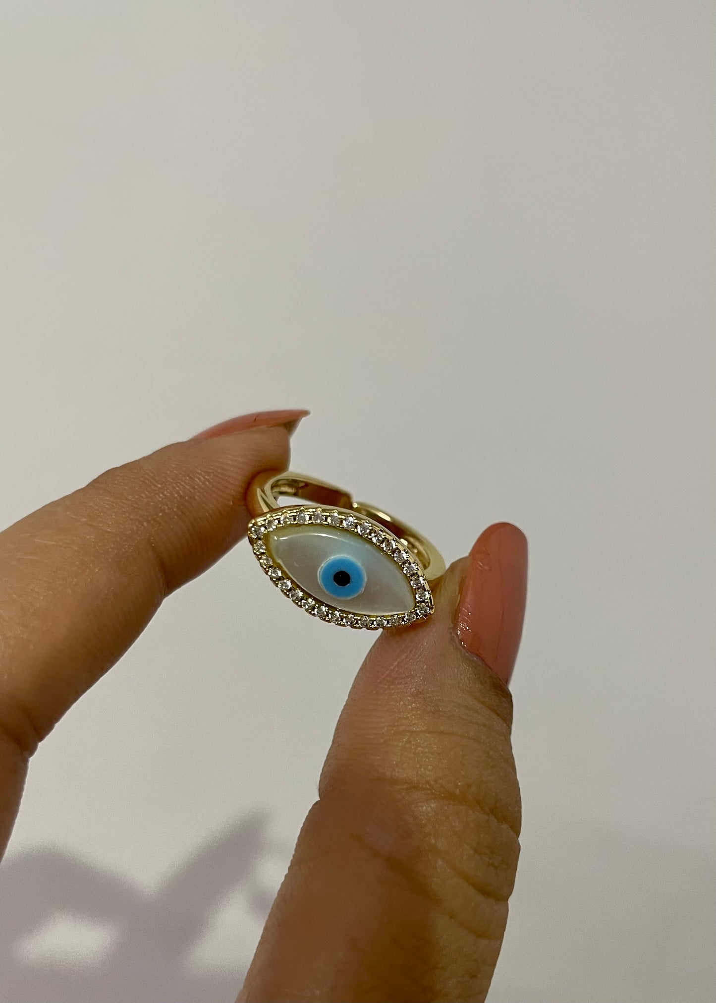 Evil eye ring