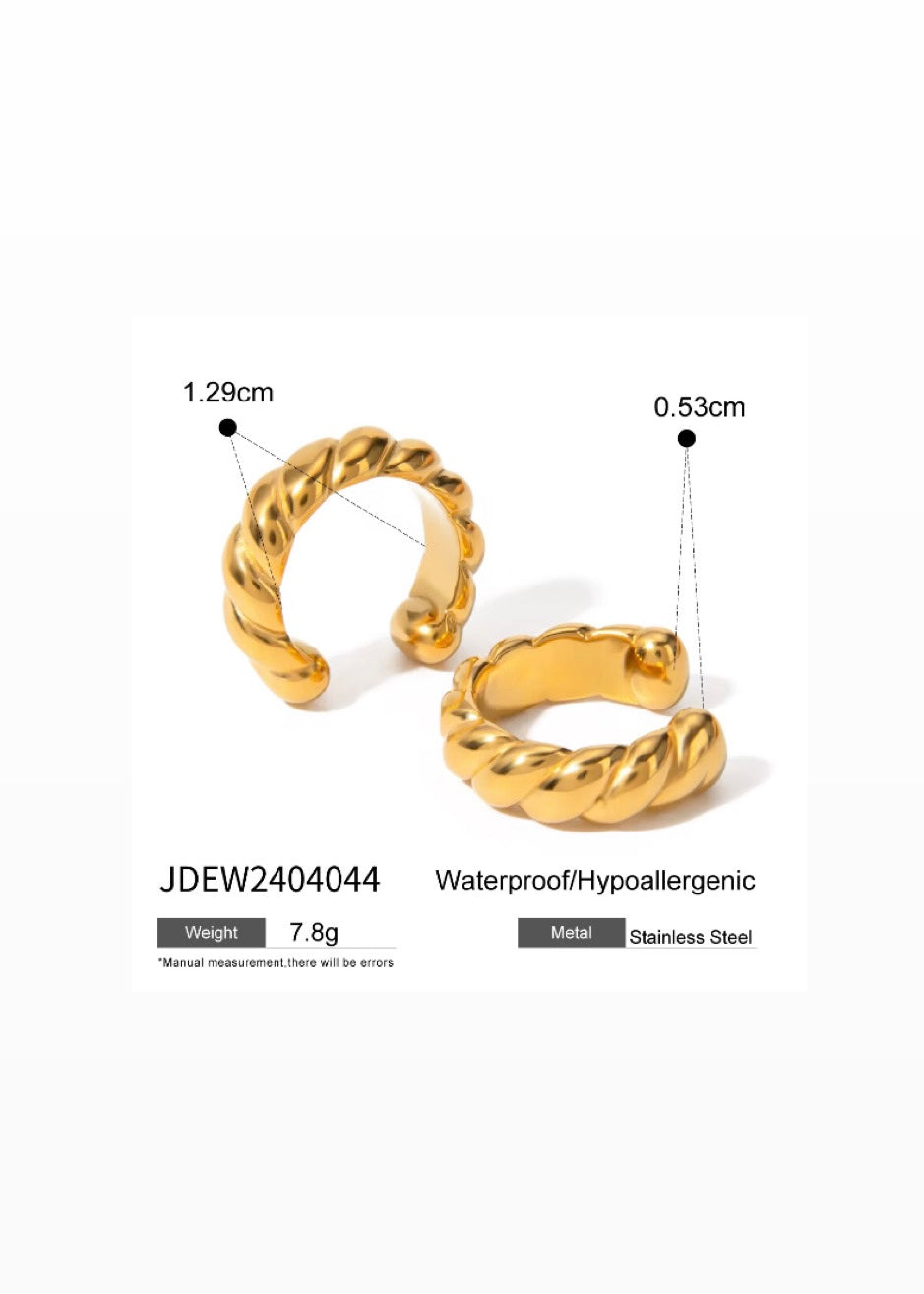 Golden tide earcuffs