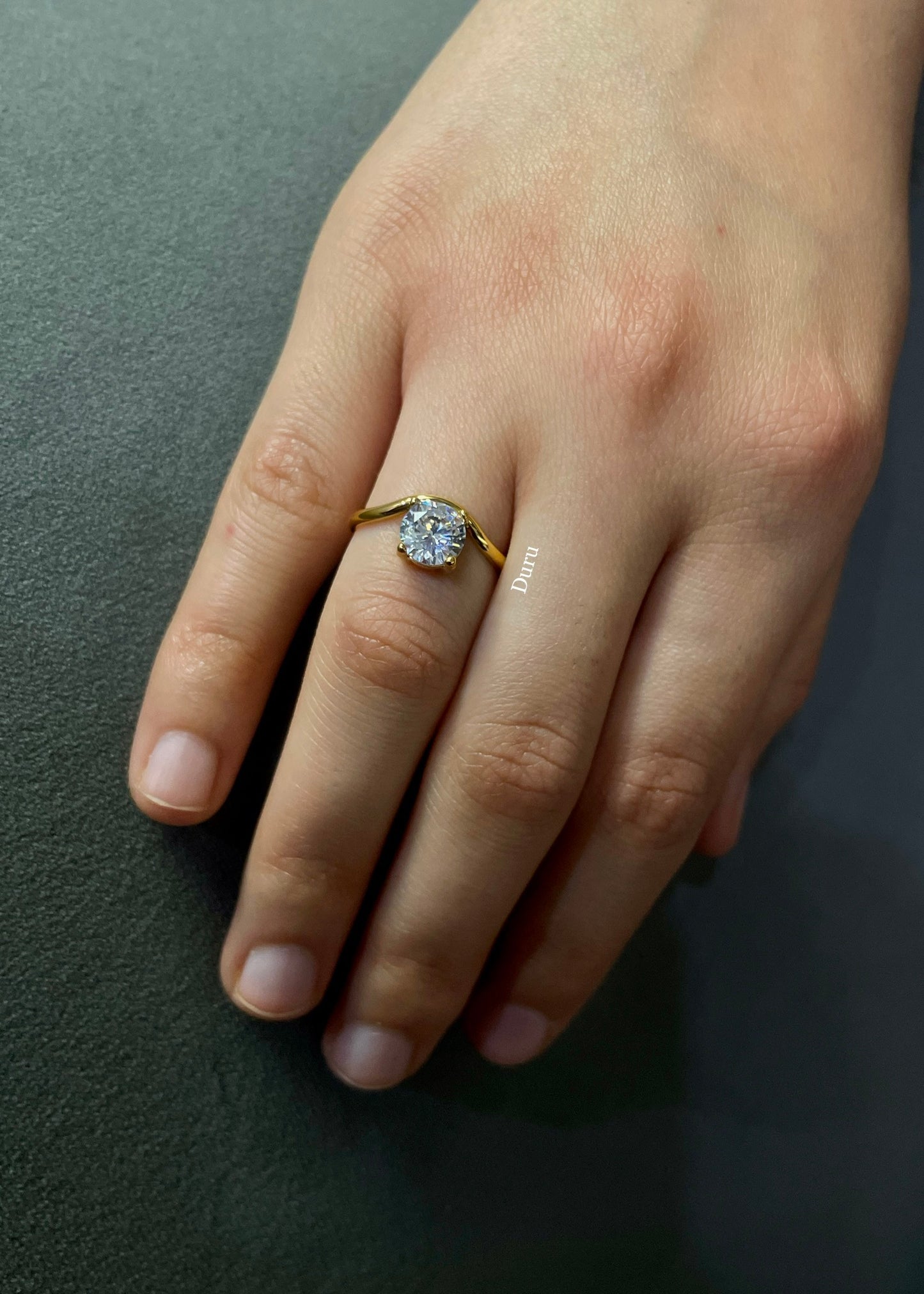 Noor solitaire ring
