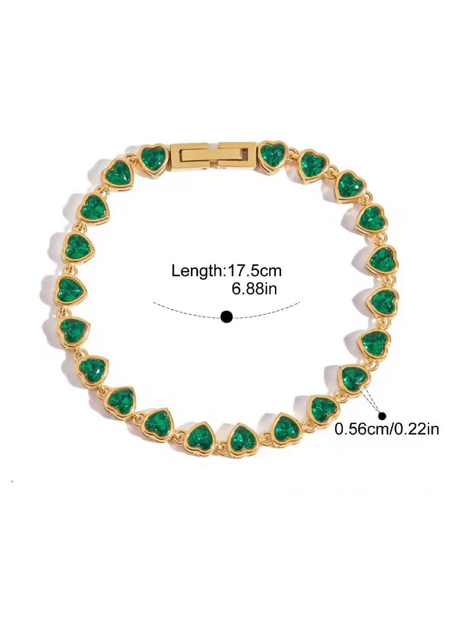 Emerald royale bracelet