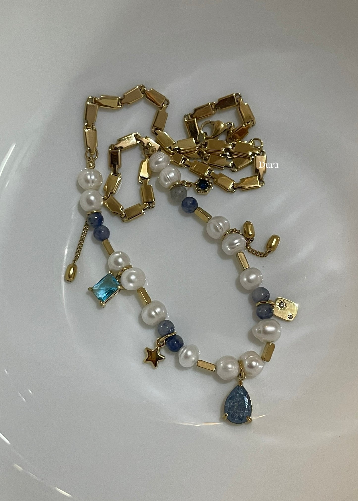 Empress necklace(Blue)