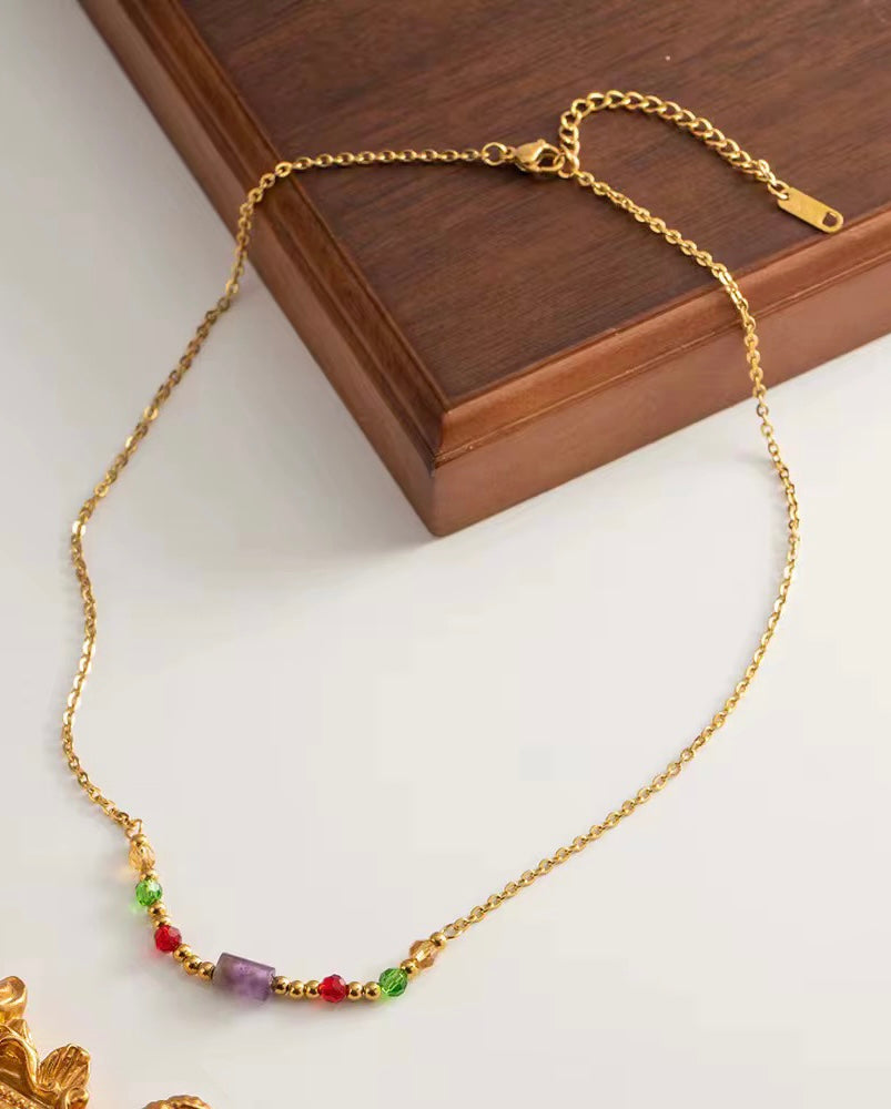 Bright aura necklace