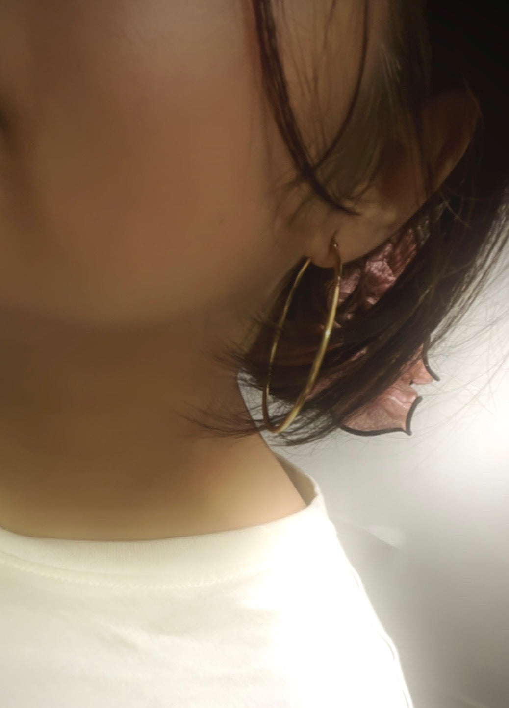 Big round hoops