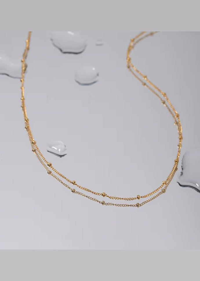 Minimal ball neckchain