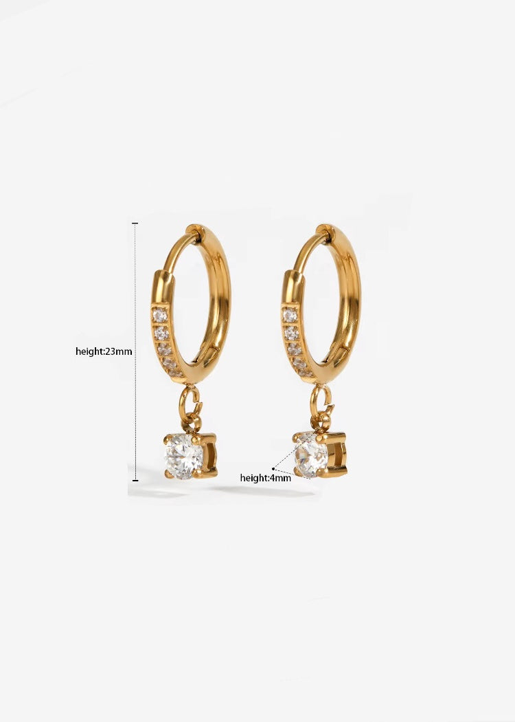 Zoya solitaire hoops