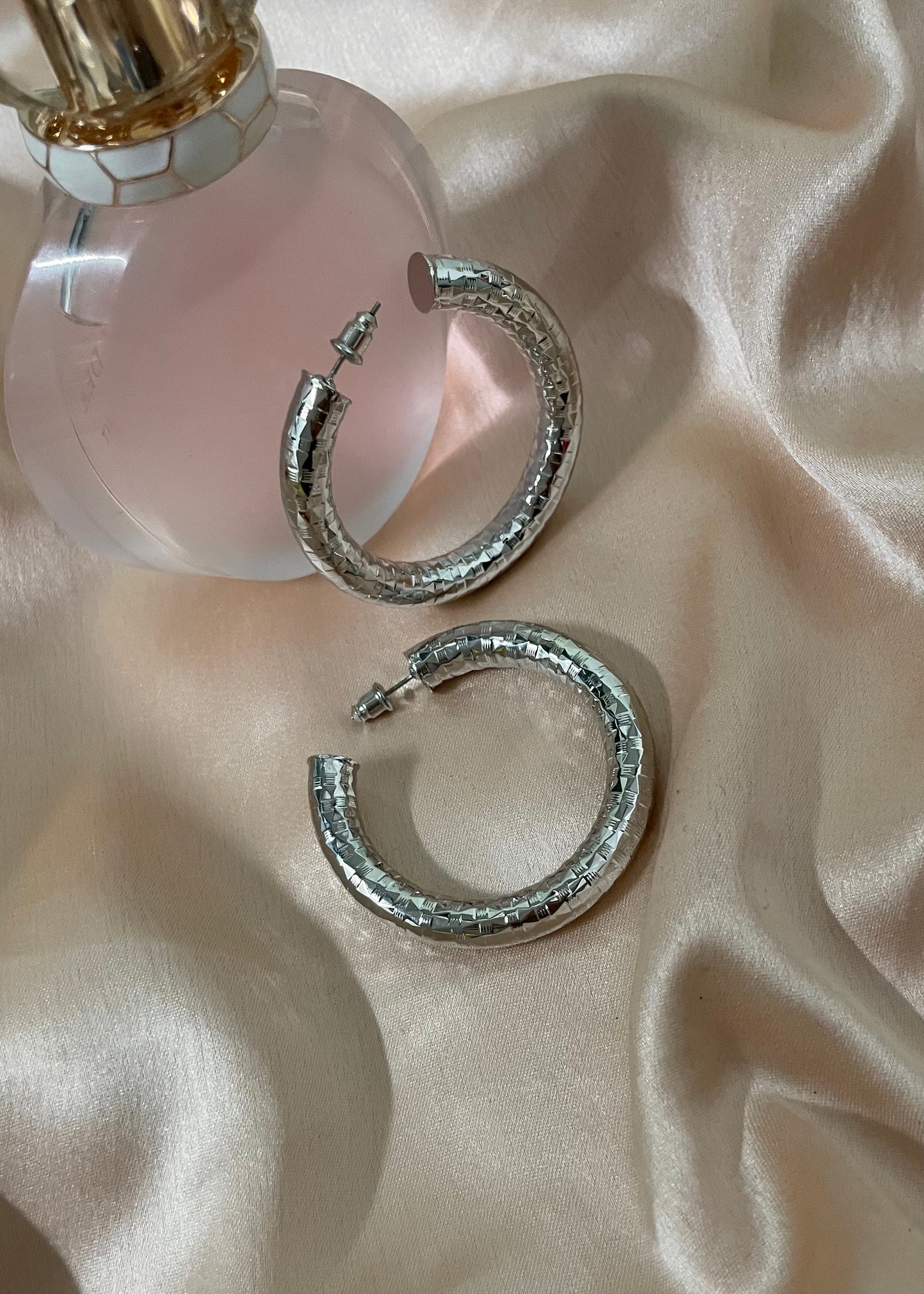 Siren hoops(Silver)