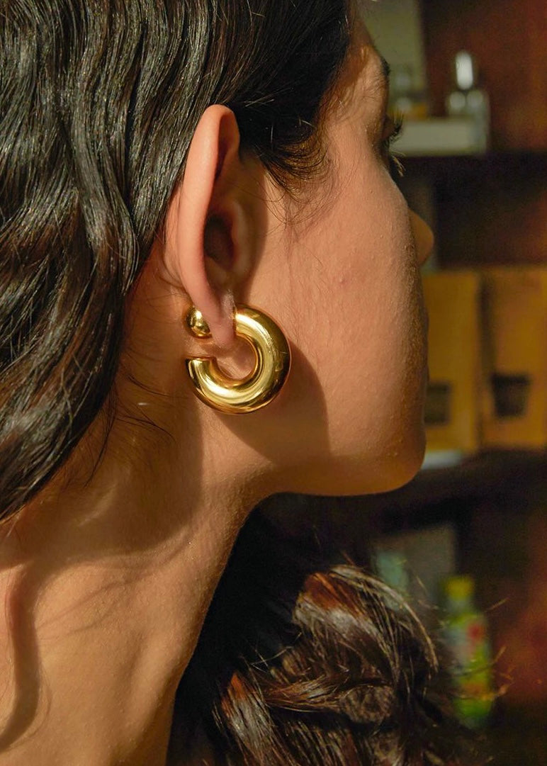 Rihanna hoops