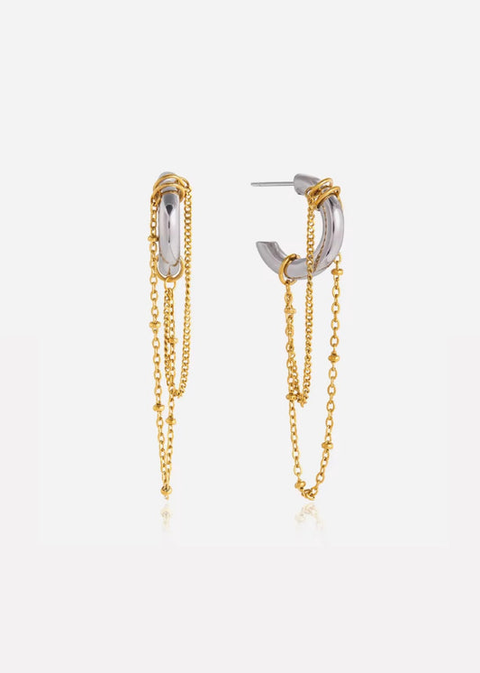 Hailey drip hoops