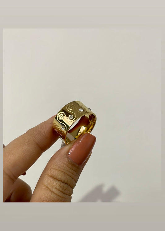 Bold luxe band(Gold)