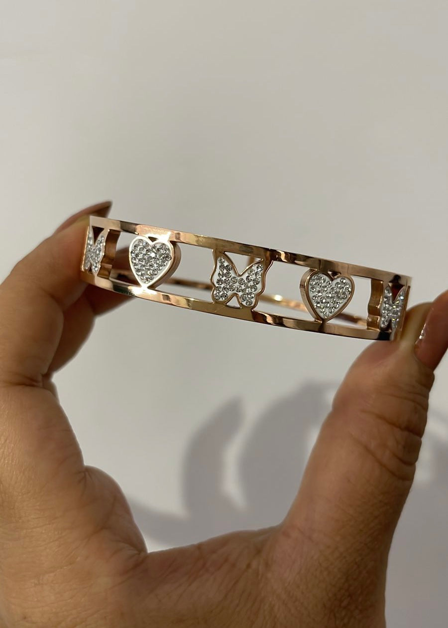 Wings of love bracelet(Rosegold)