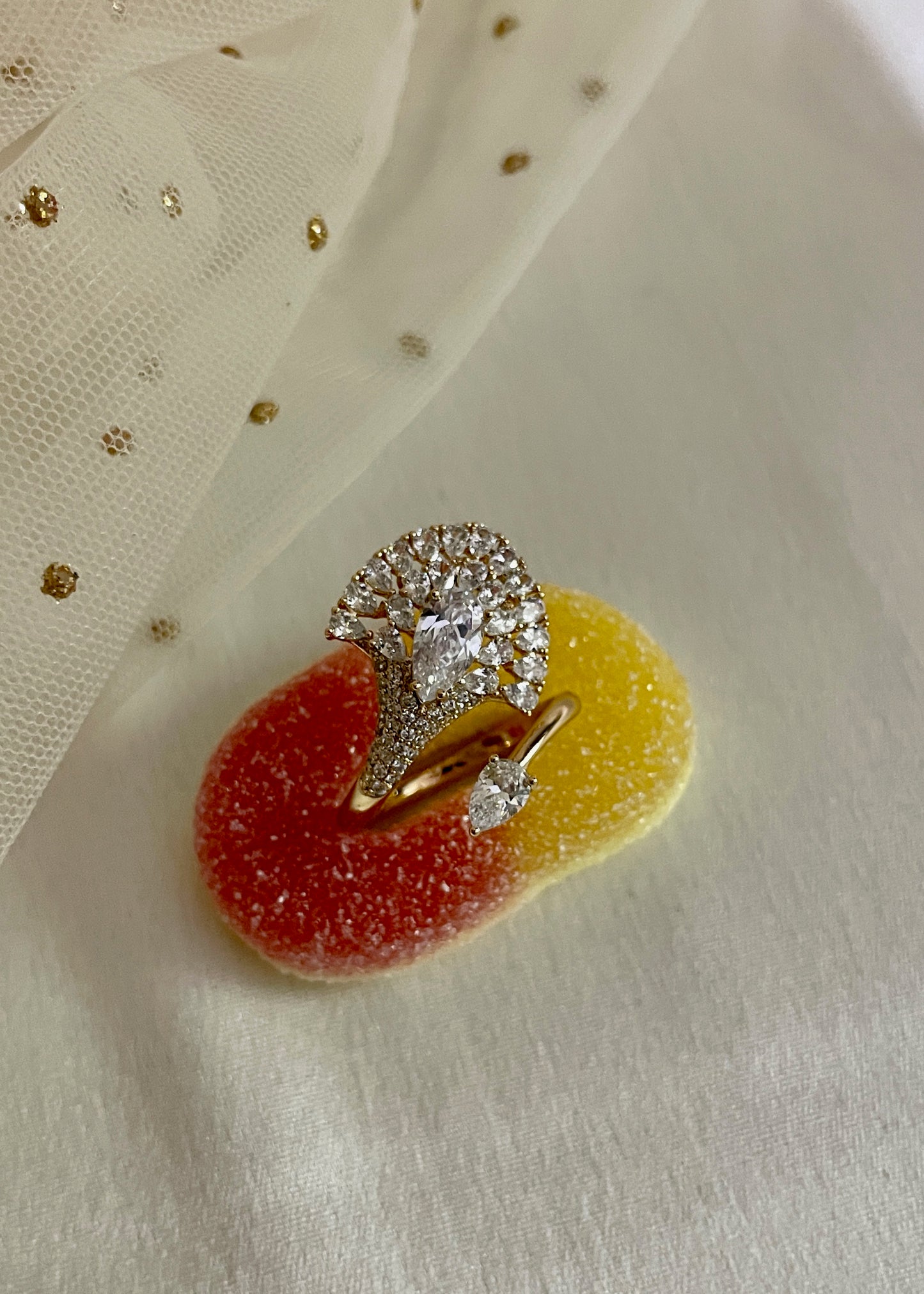 Petal burst ring