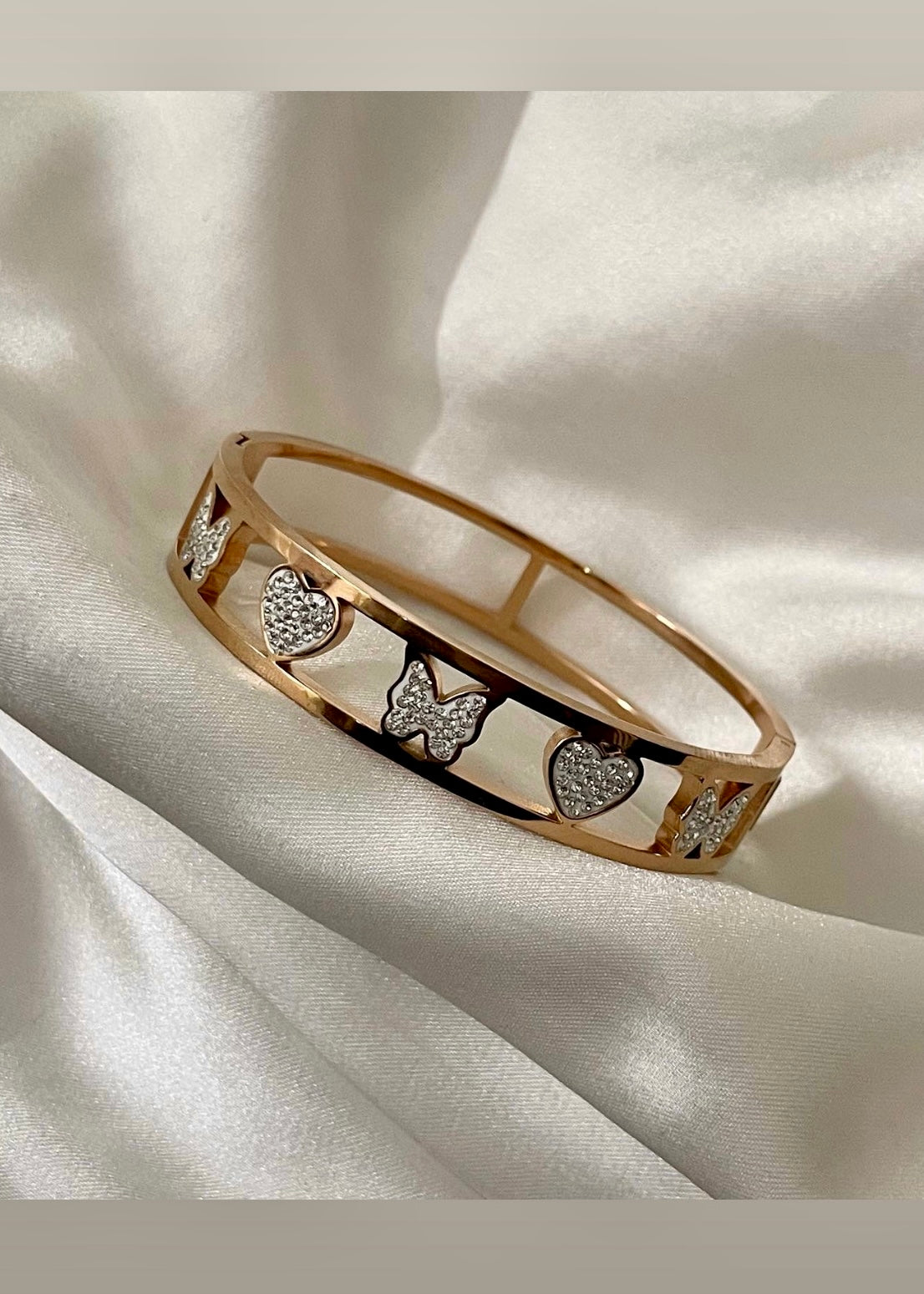 Wings of love bracelet(Rosegold)