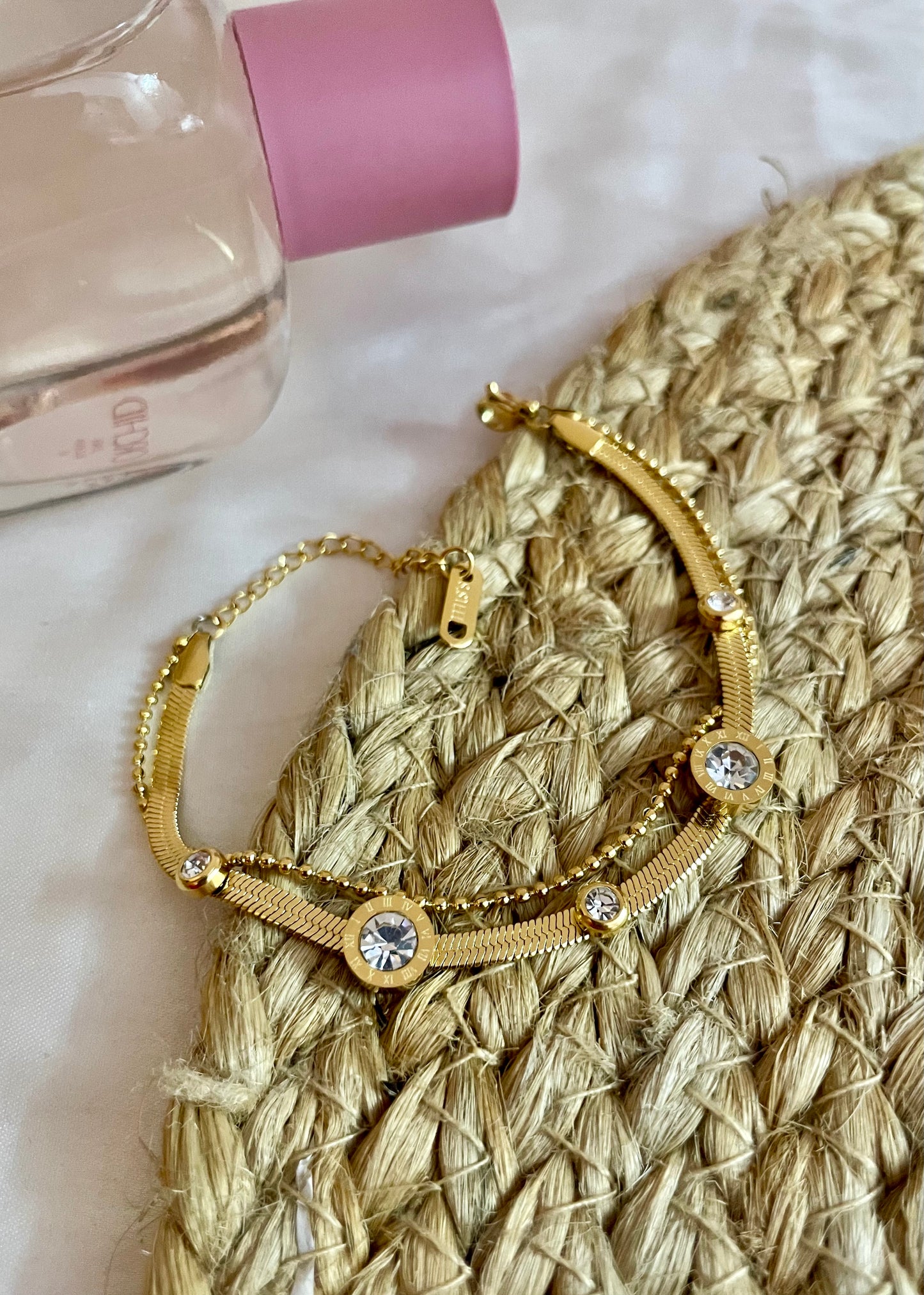 Roman layer bracelet