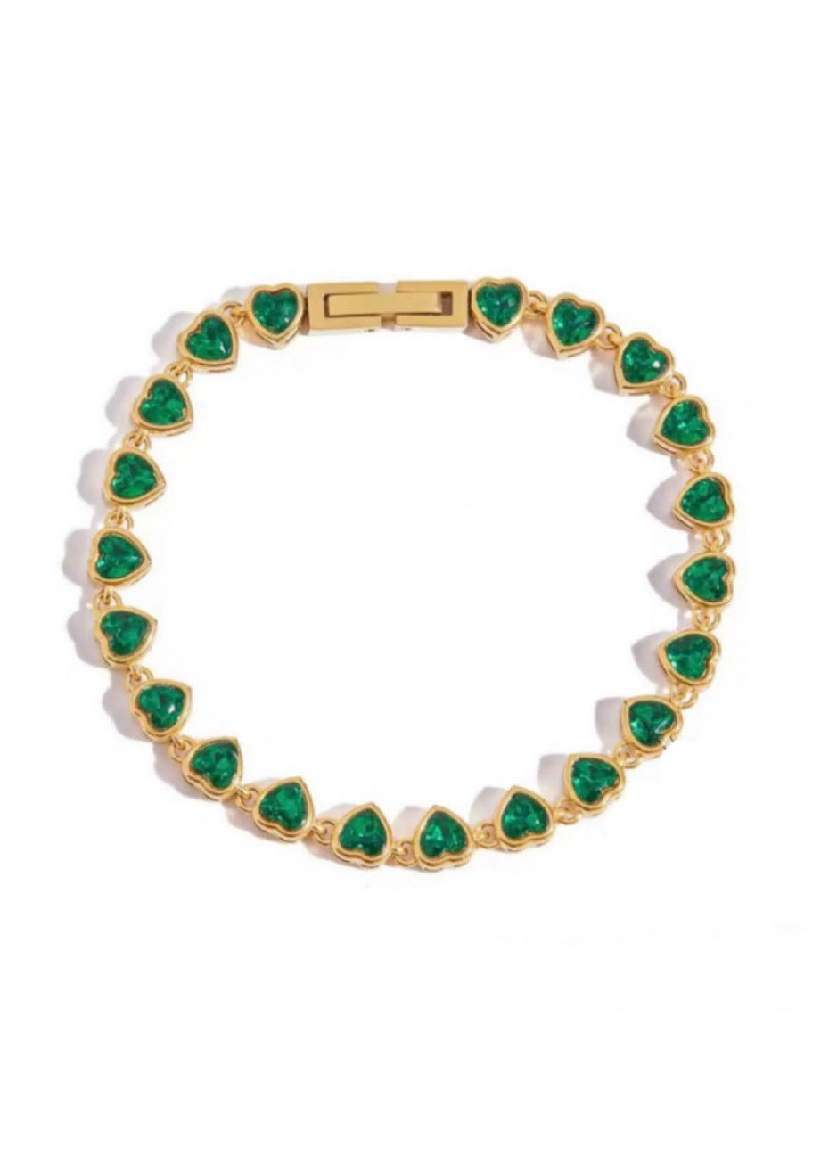 Emerald royale bracelet