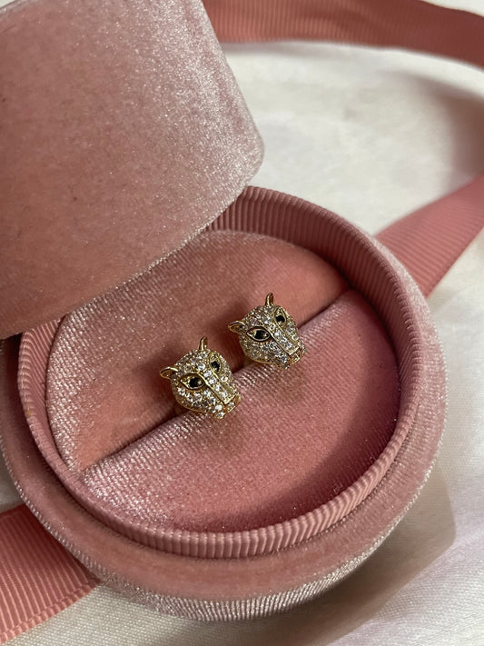 Panther earrings