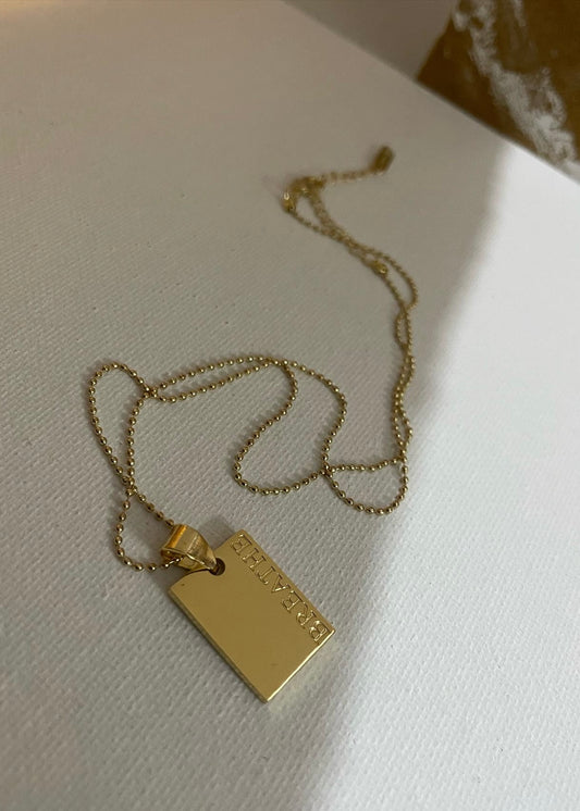 Breathe necklace