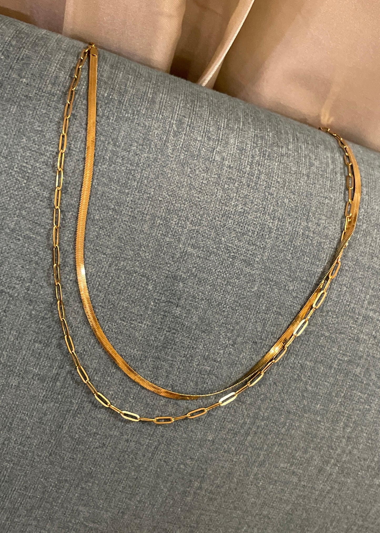 Sol layer necklace