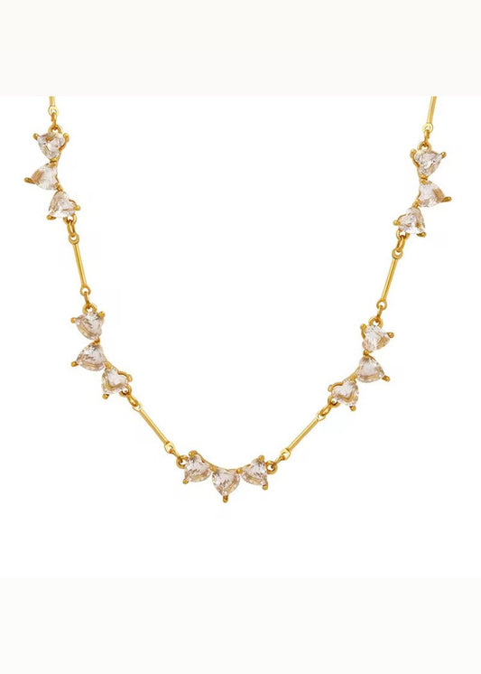 Luxe hearts necklace