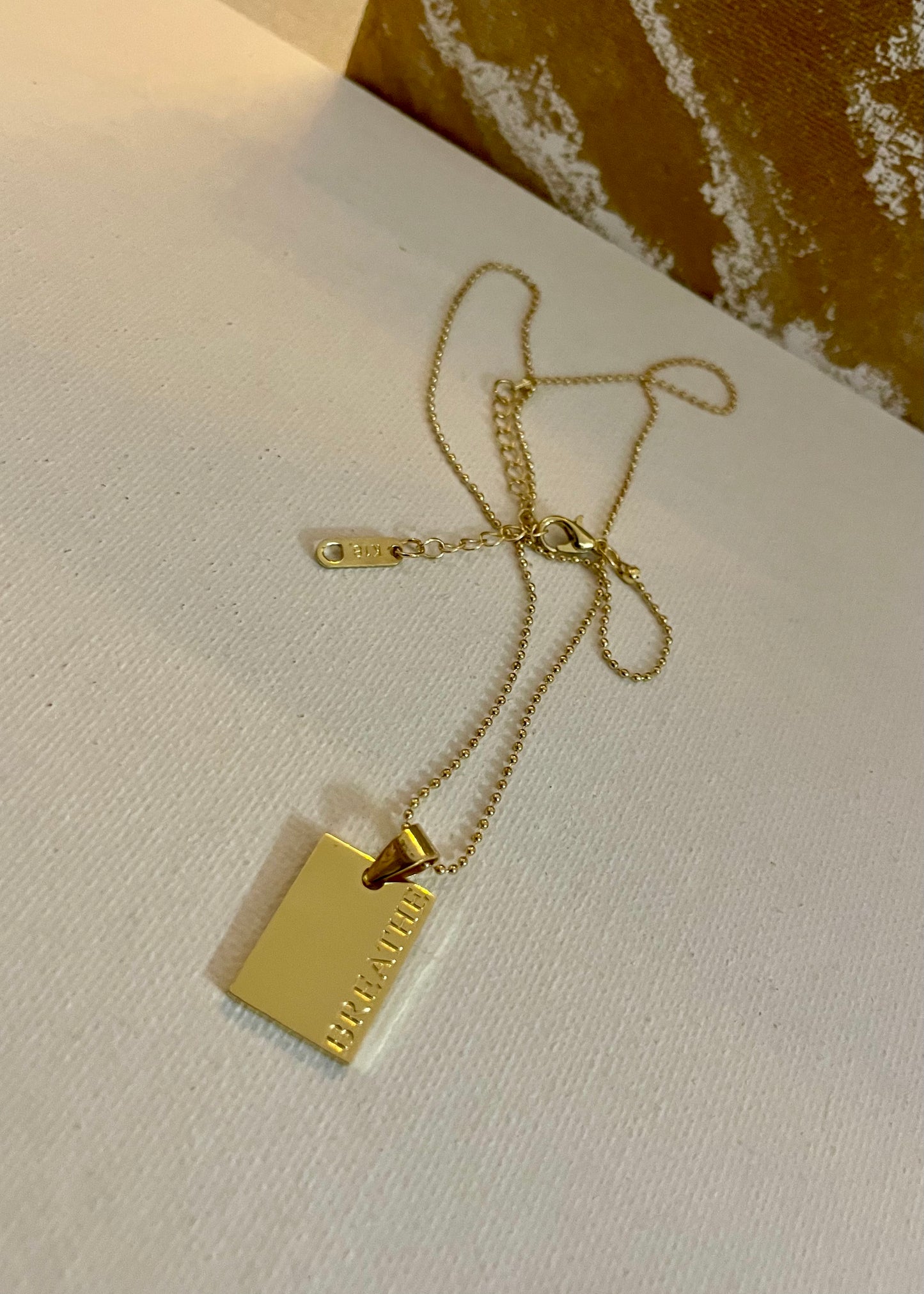 Breathe necklace