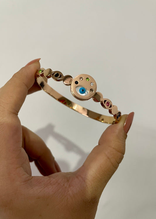 Evil eye amulet bracelet