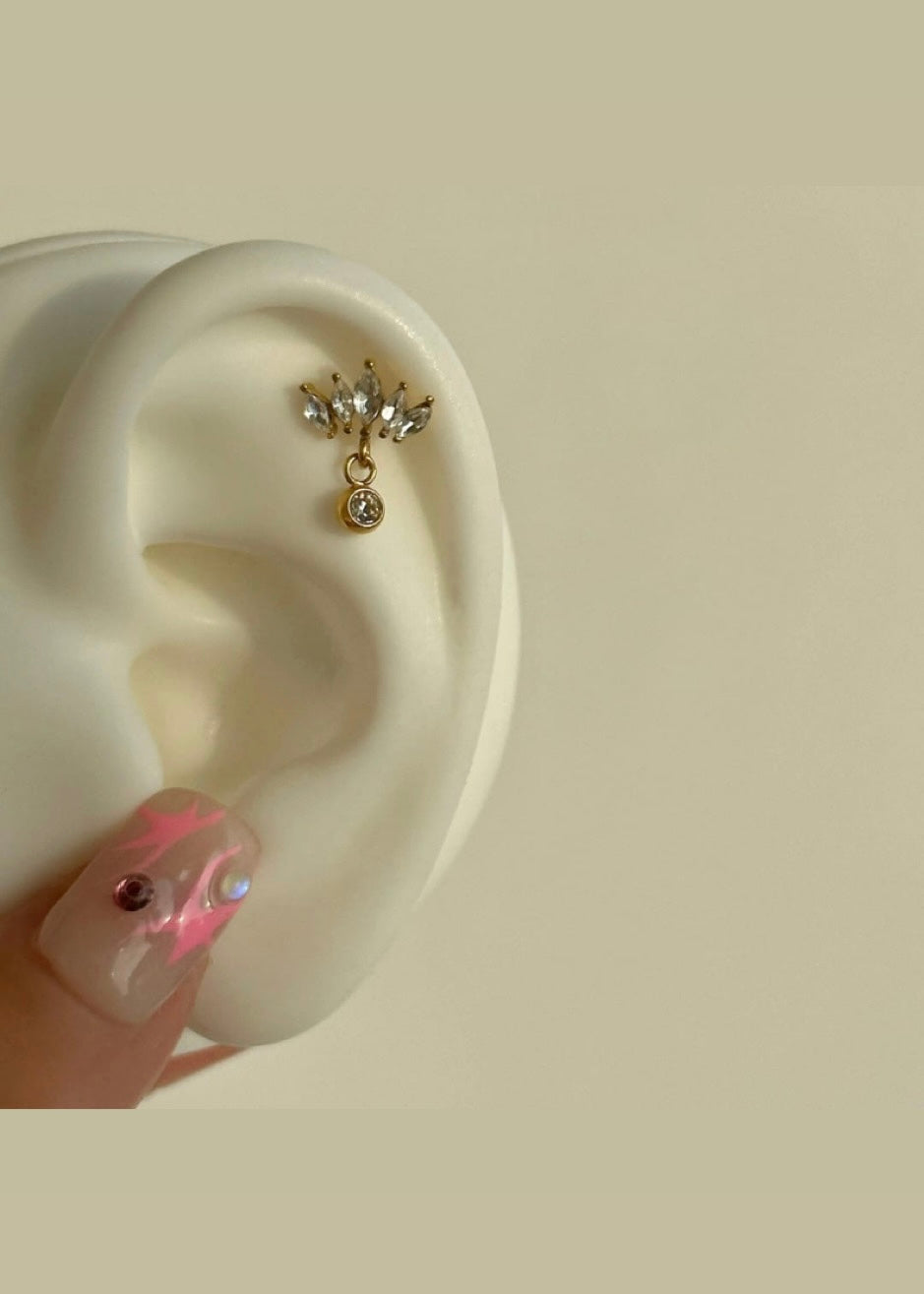Flatback emily studs
