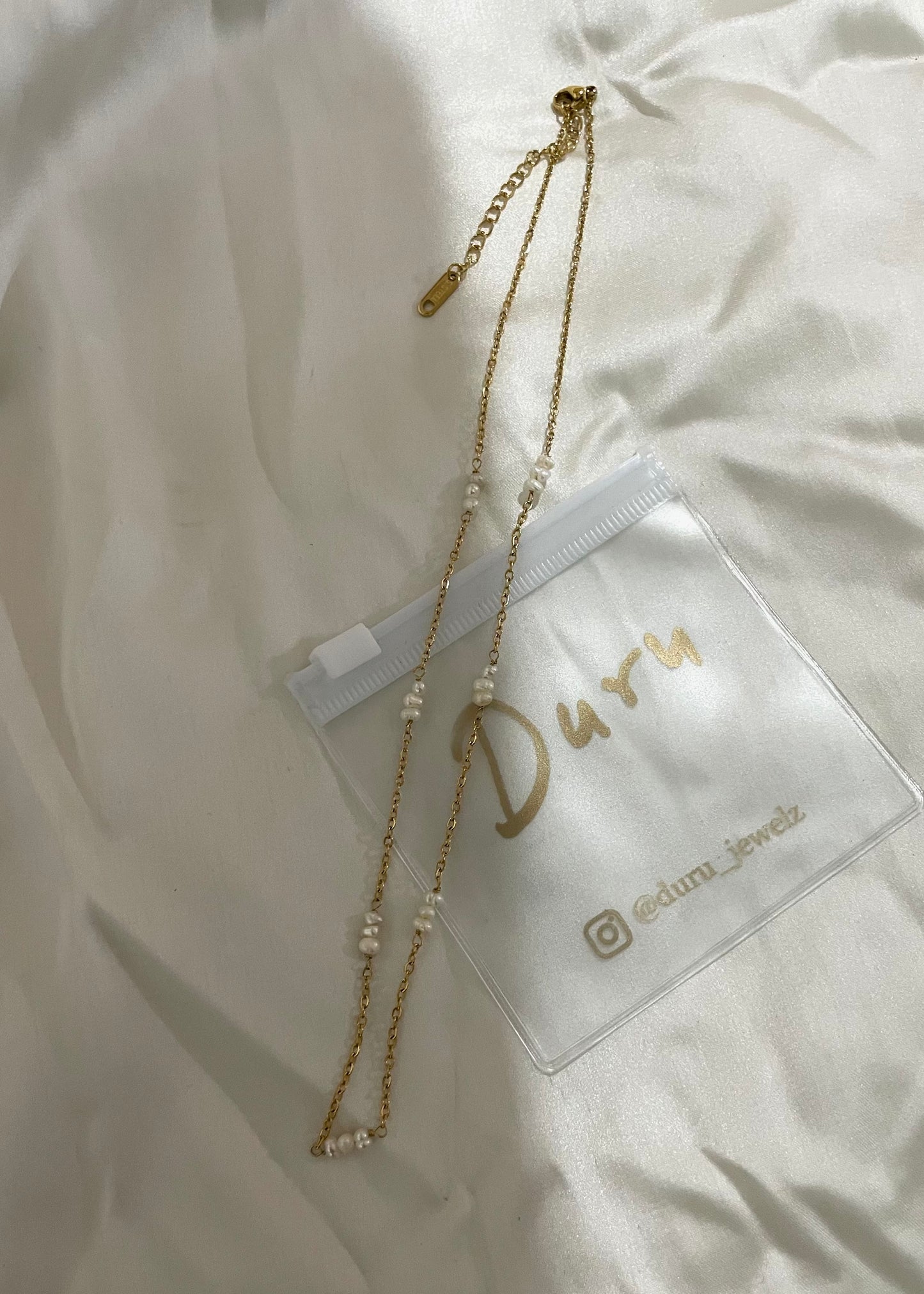 Silk necklace