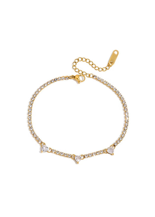 Amora heart bracelet