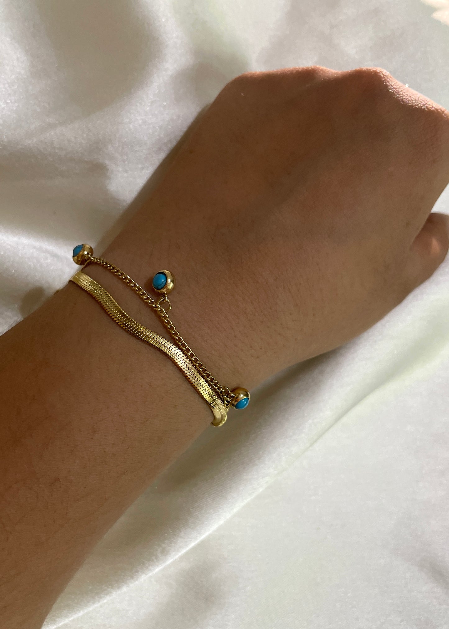 Ocean ember bracelet