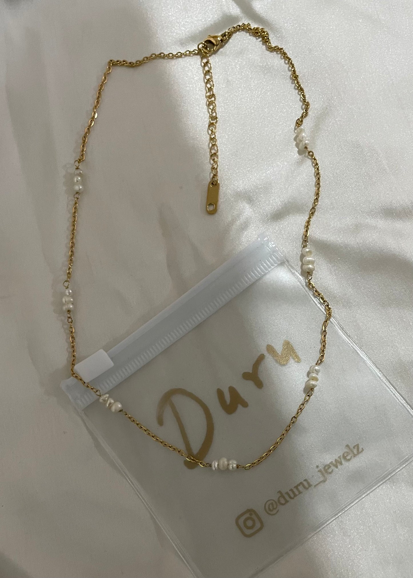 Silk necklace