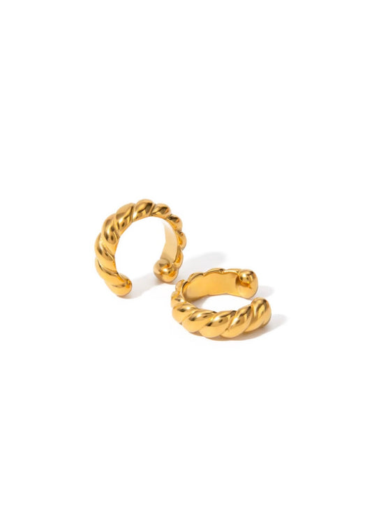 Golden tide earcuffs