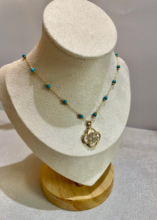 Rotating pendant necklace