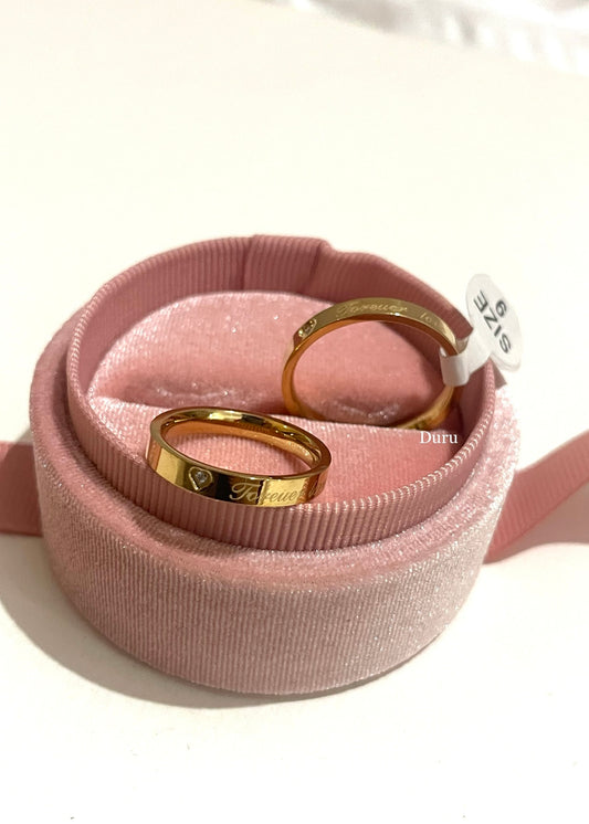 Forever love ring(Gold)
