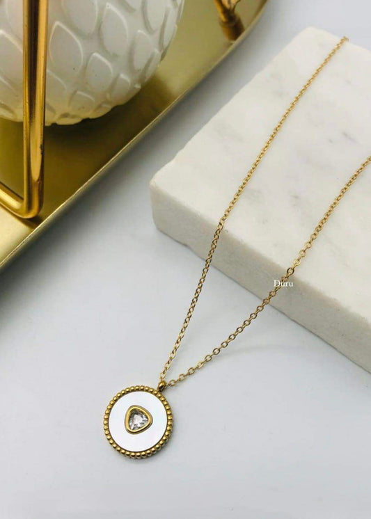 Mop moonlit necklace