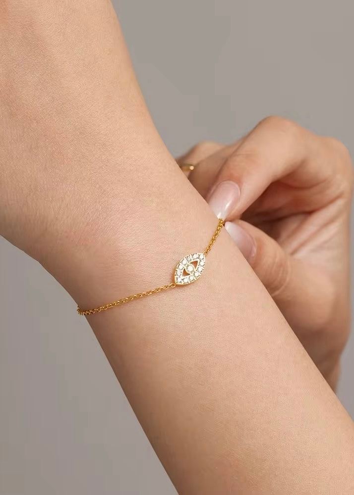 Evil eye guard bracelet