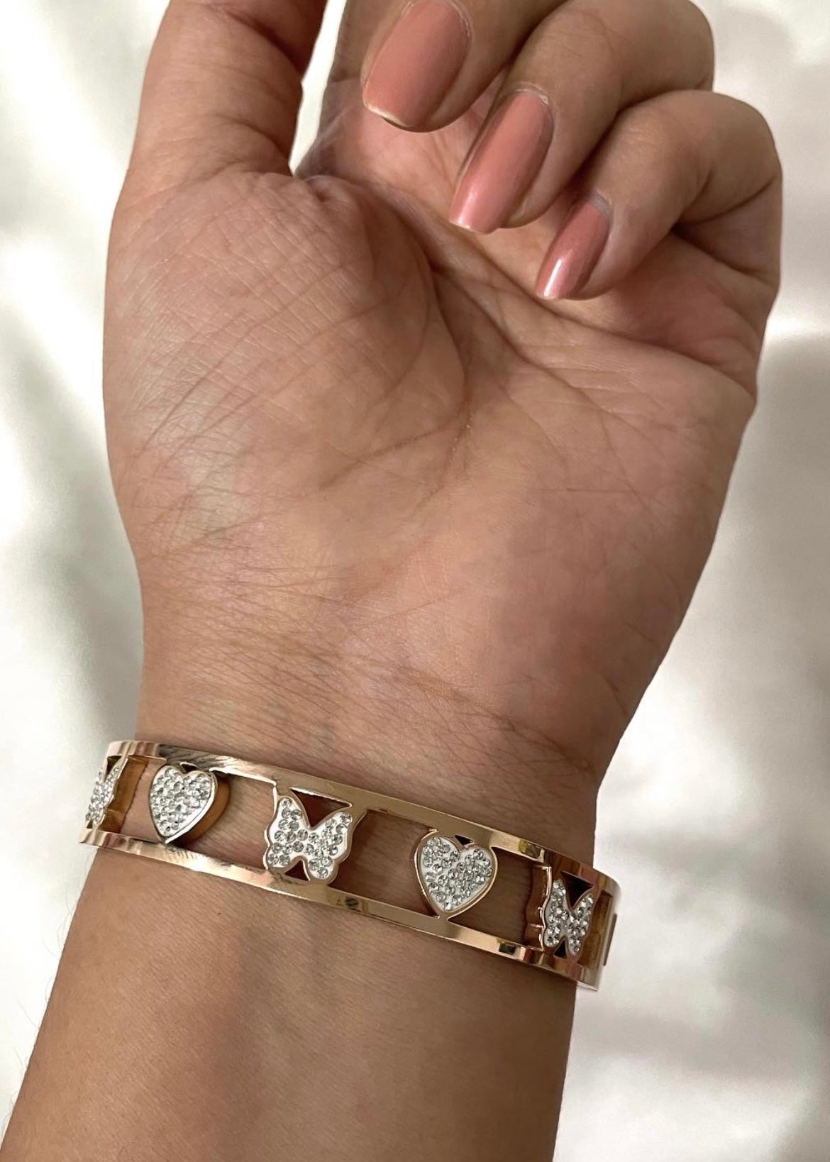 Wings of love bracelet(Rosegold)