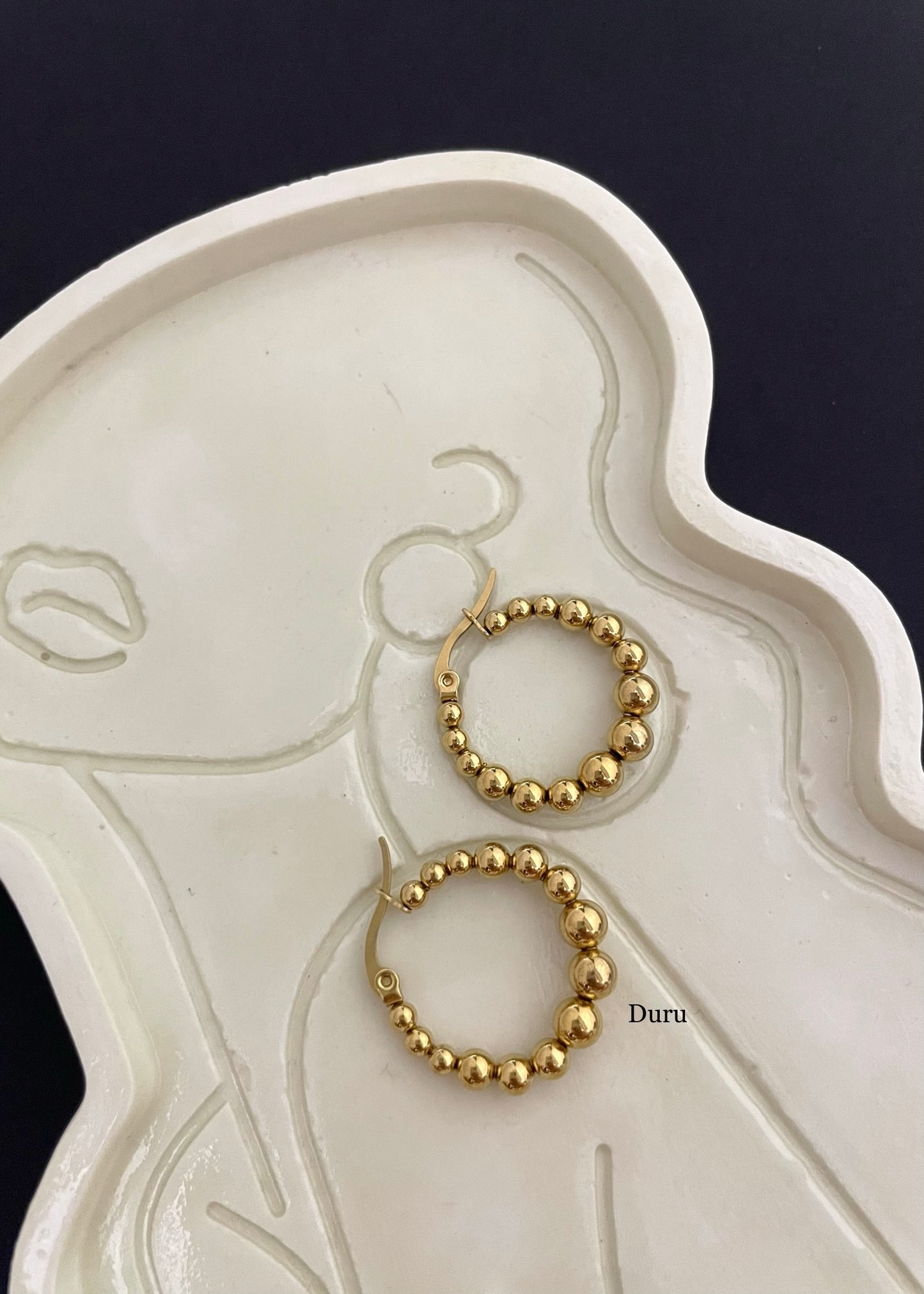 Bubble round hoops