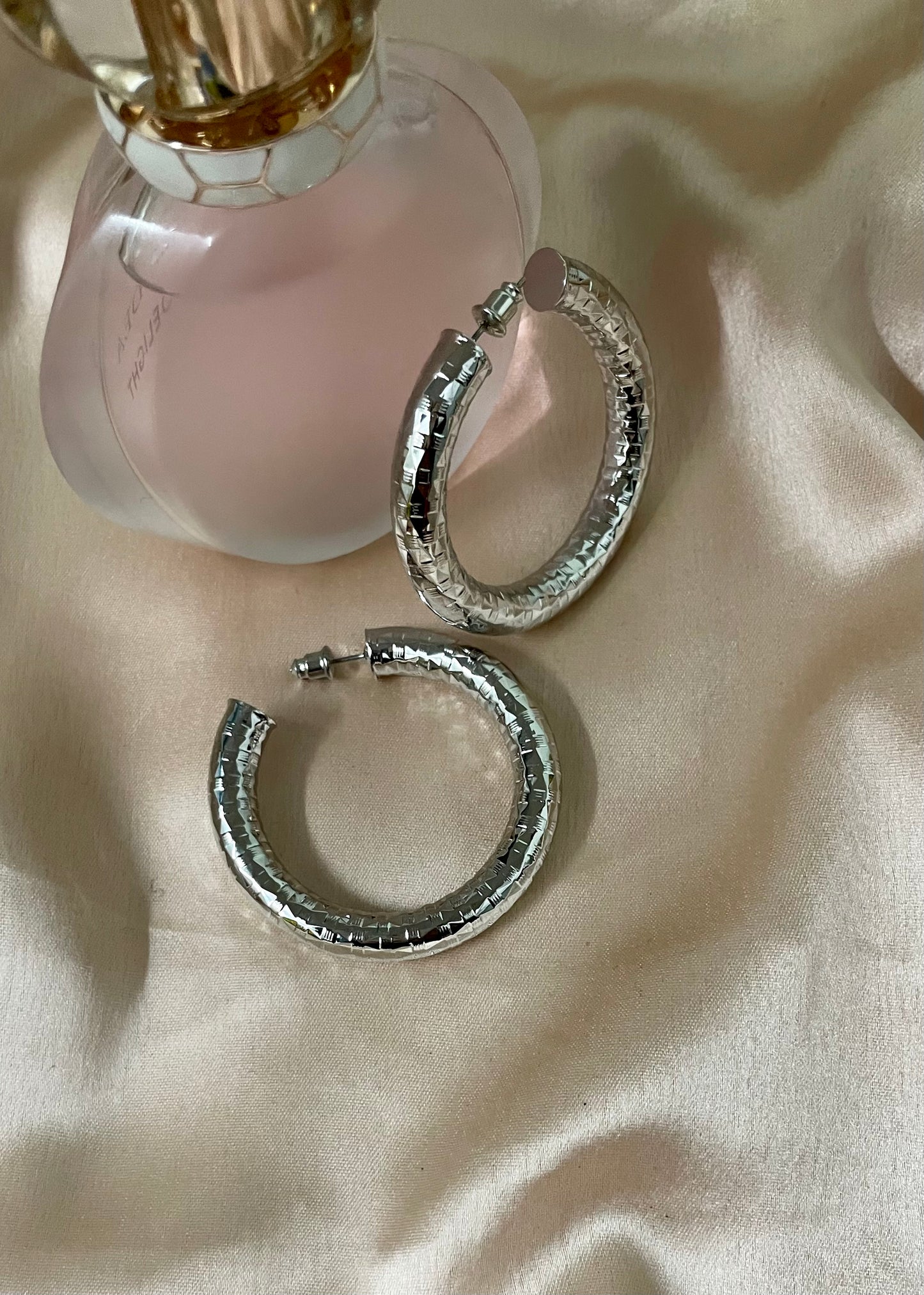 Siren hoops(Silver)