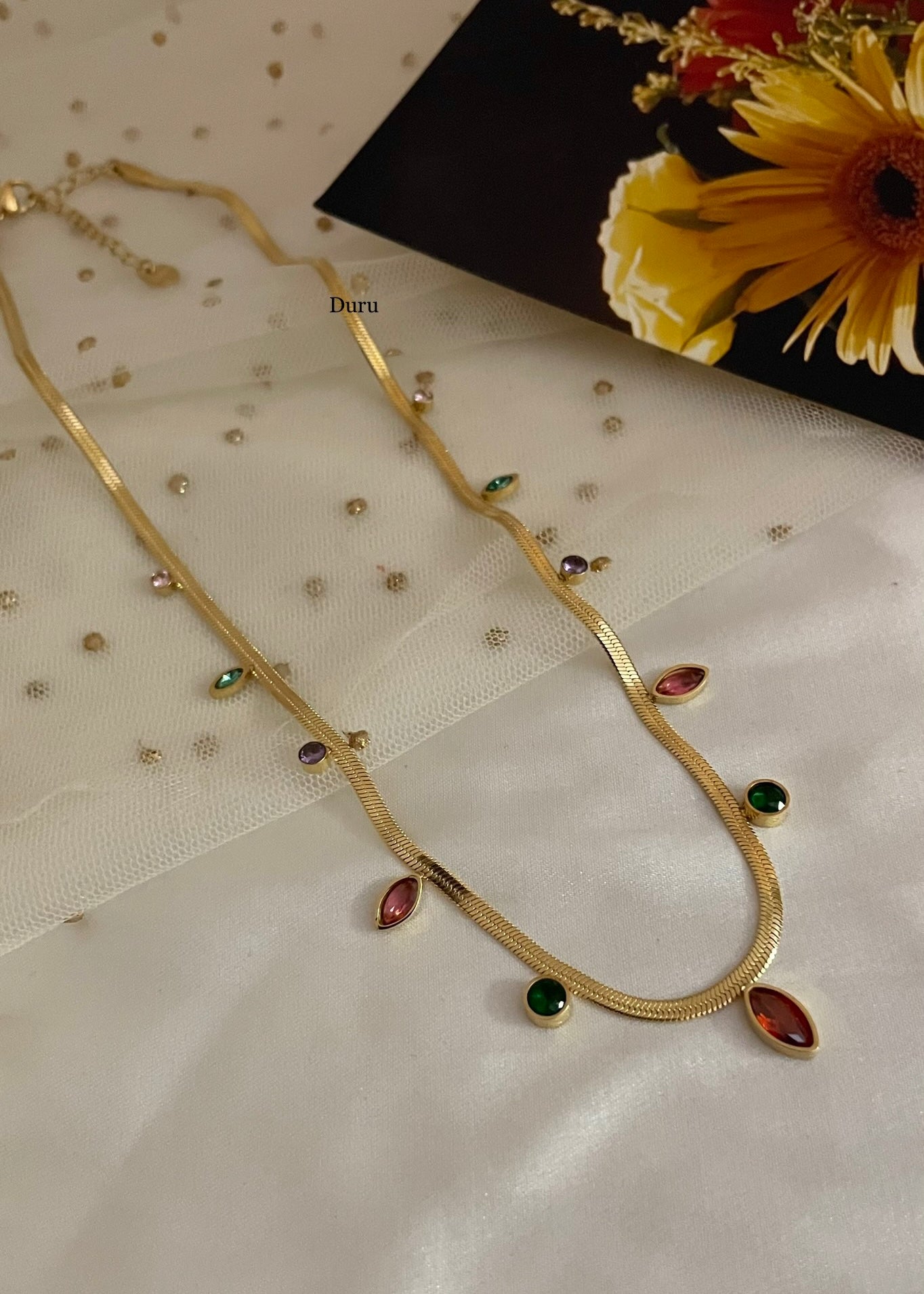 Spectrum necklace