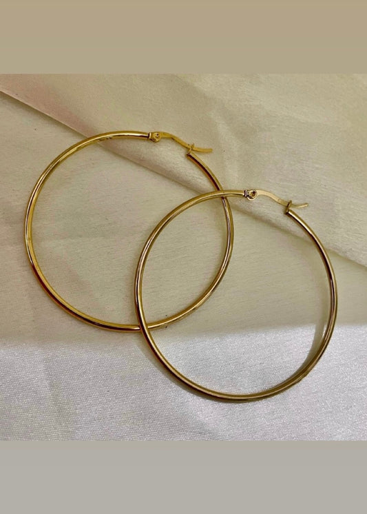 Big round hoops