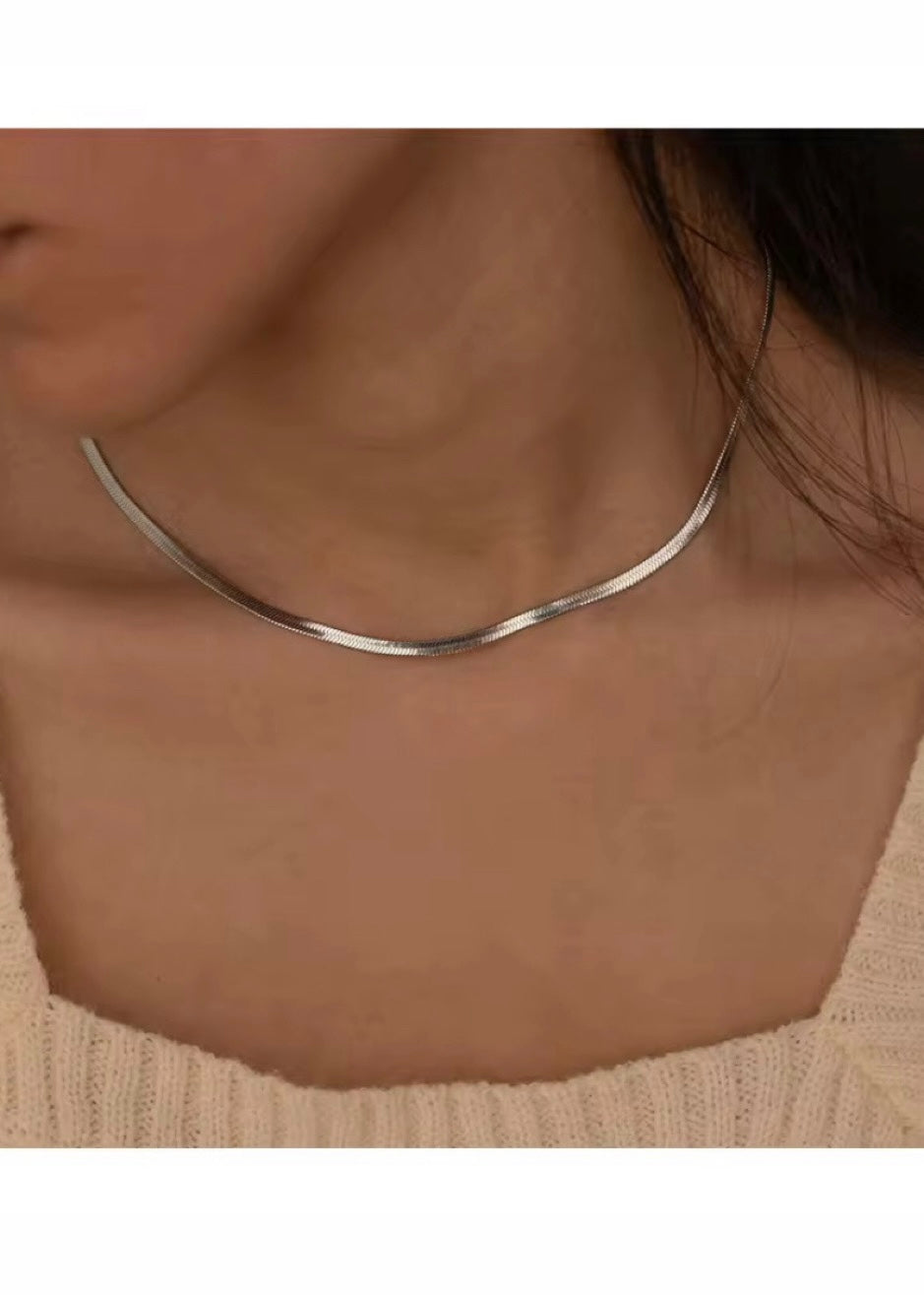 Snake neckchain (Silver)