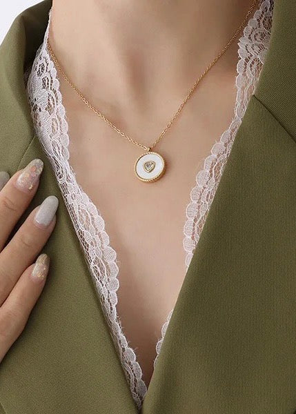 Mop moonlit necklace