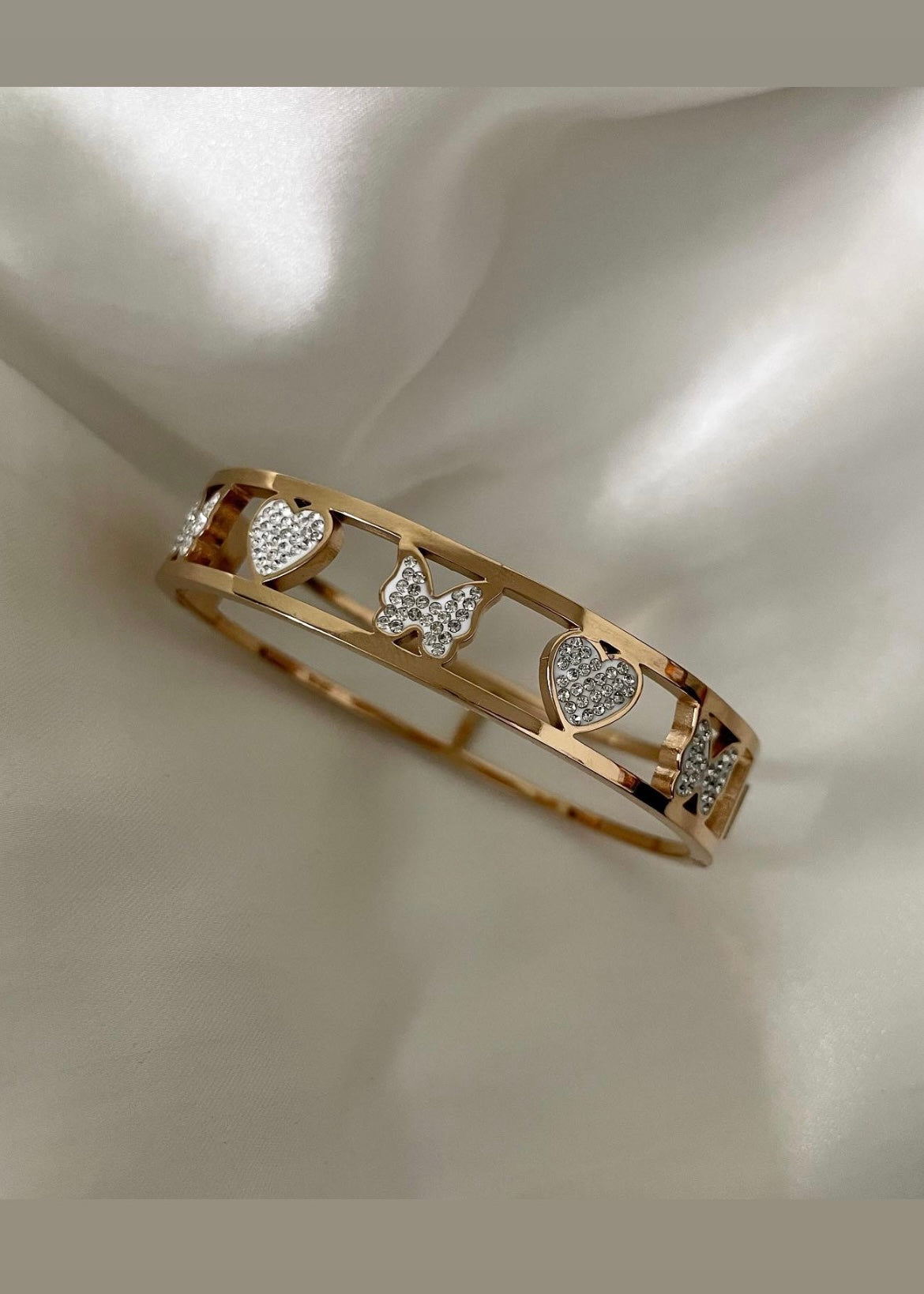 Wings of love bracelet(Rosegold)