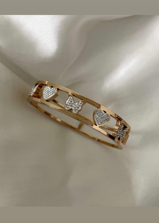 Wings of love bracelet(Rosegold)