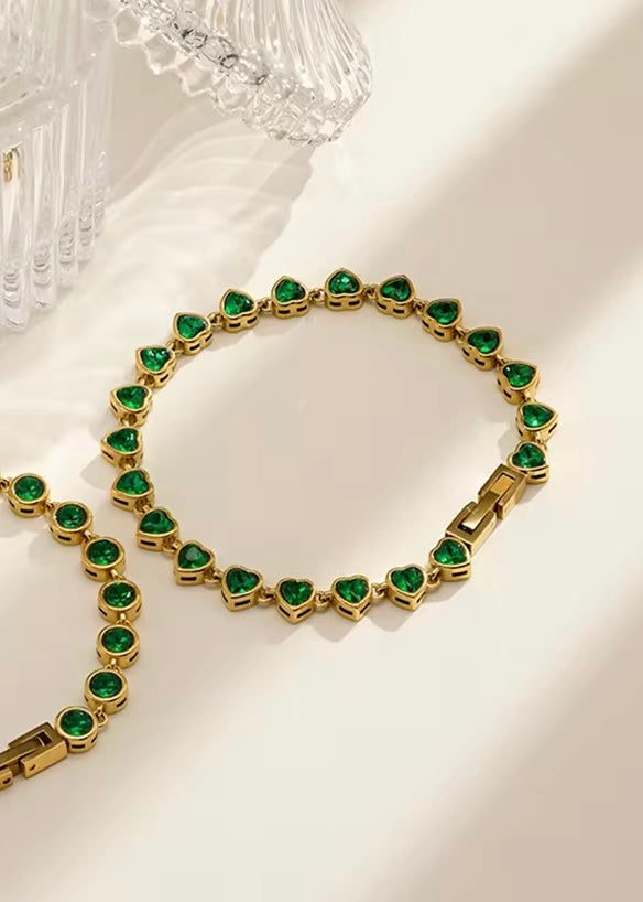 Emerald royale bracelet