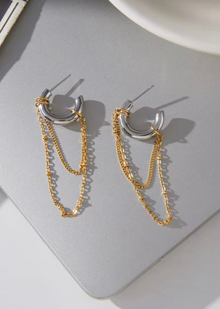Hailey drip hoops