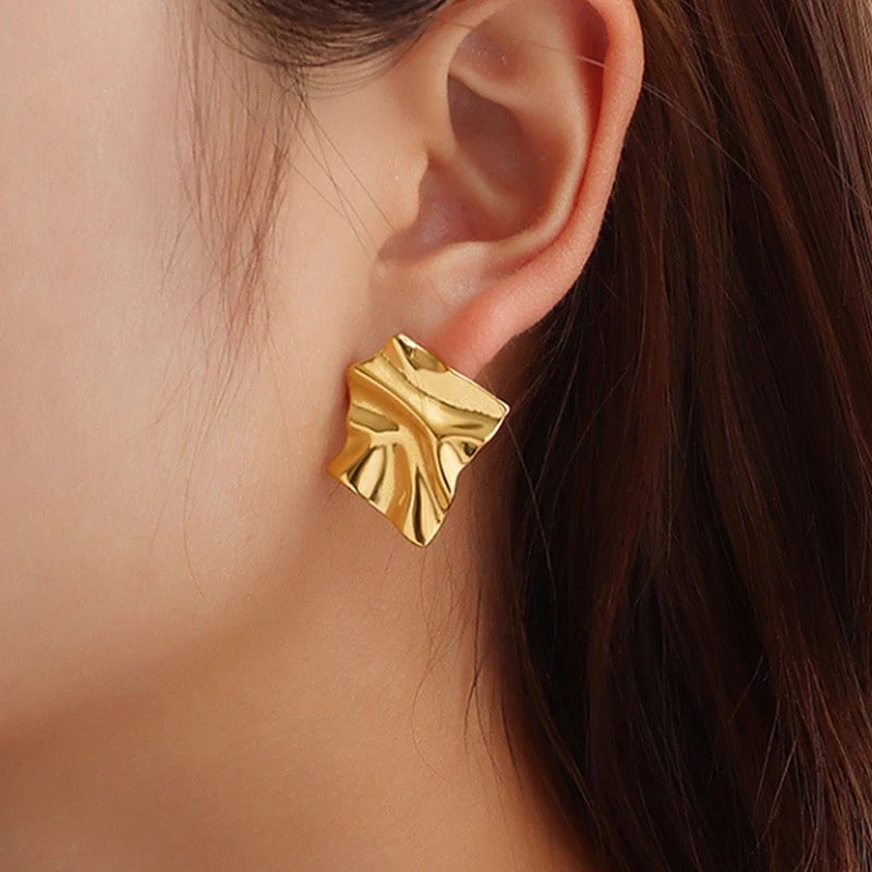 Foil earring