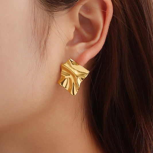 Foil earring