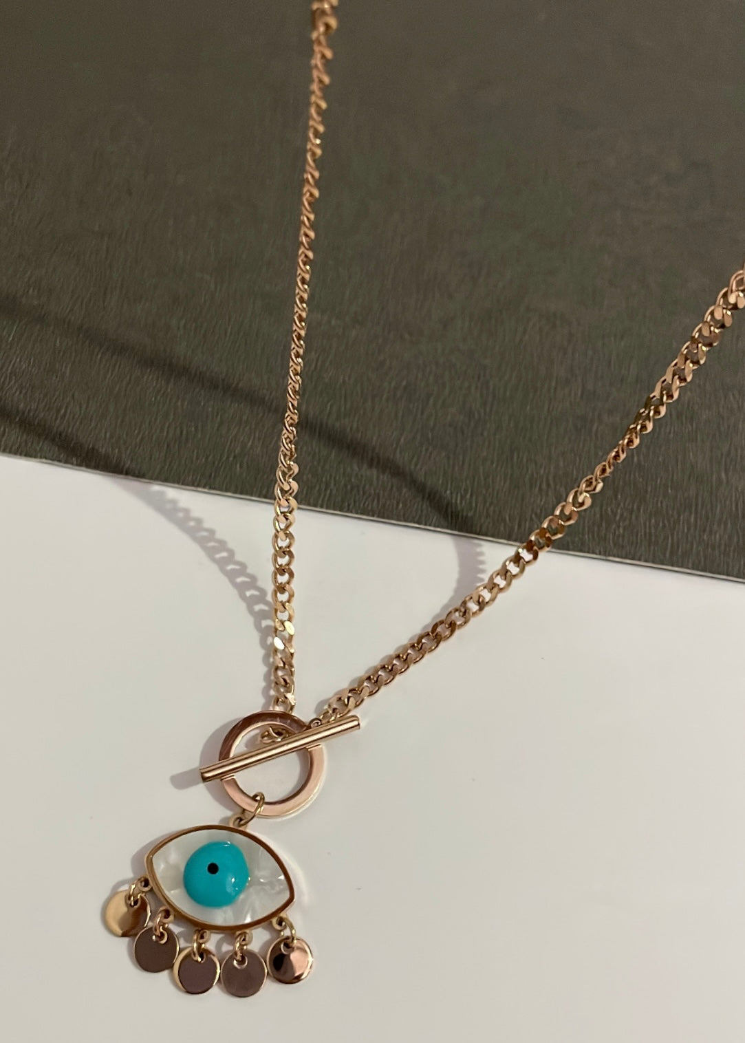 Evil gaze necklace